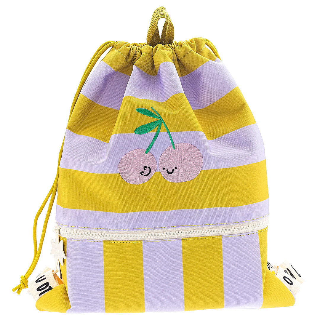 the cotton cloud gym- en zwemtas cherry pop | TTC-DST-CHERRY | 