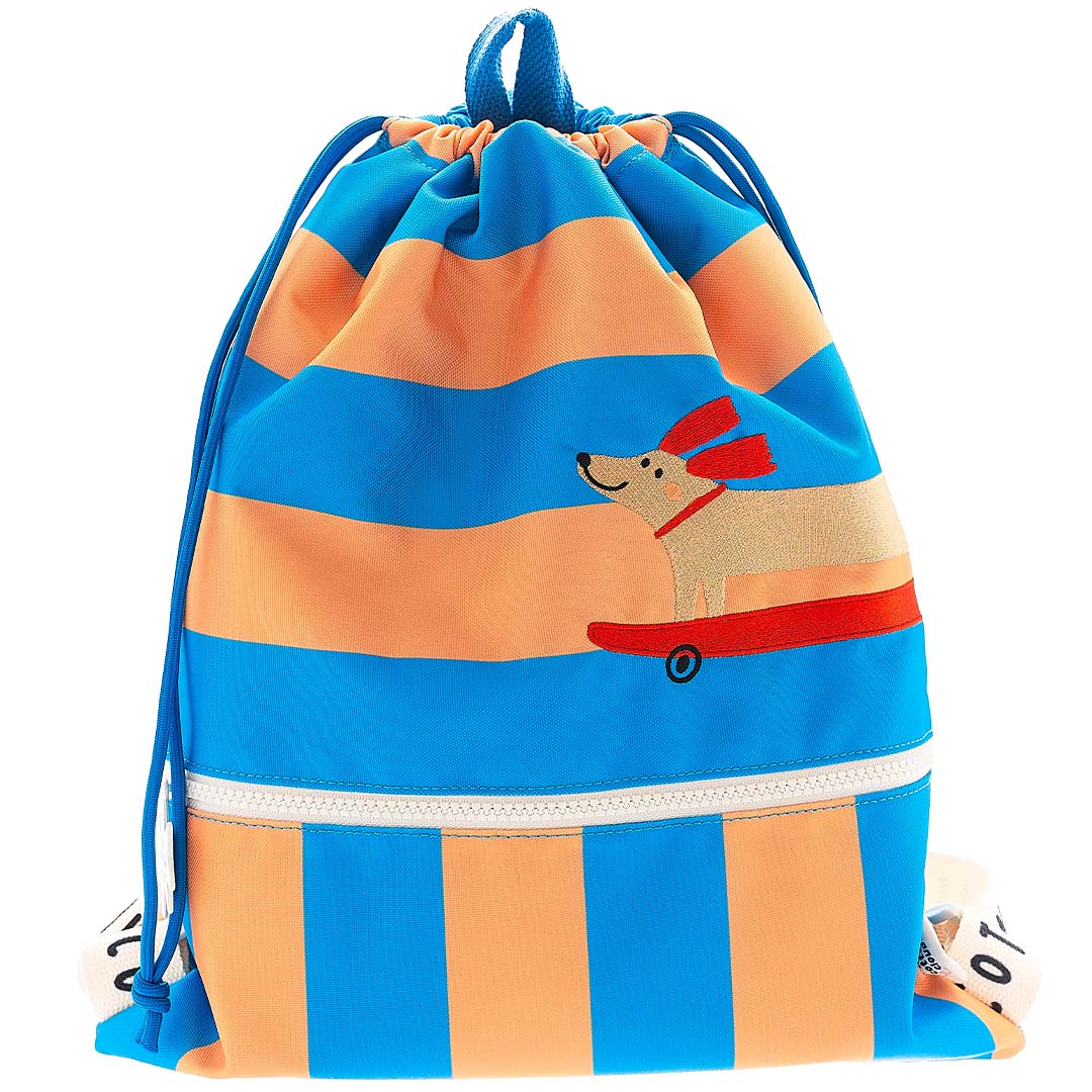 the cotton cloud gym- en zwemtas woof gang | TTC-DST-WOOF | 