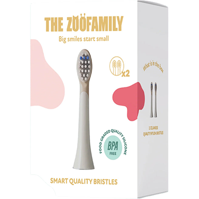 the zoofamily opzetborstels - 2st | TBBRI |