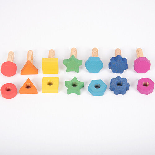 tickit bouten en moeren regenboog - 14st | 74001 | 2