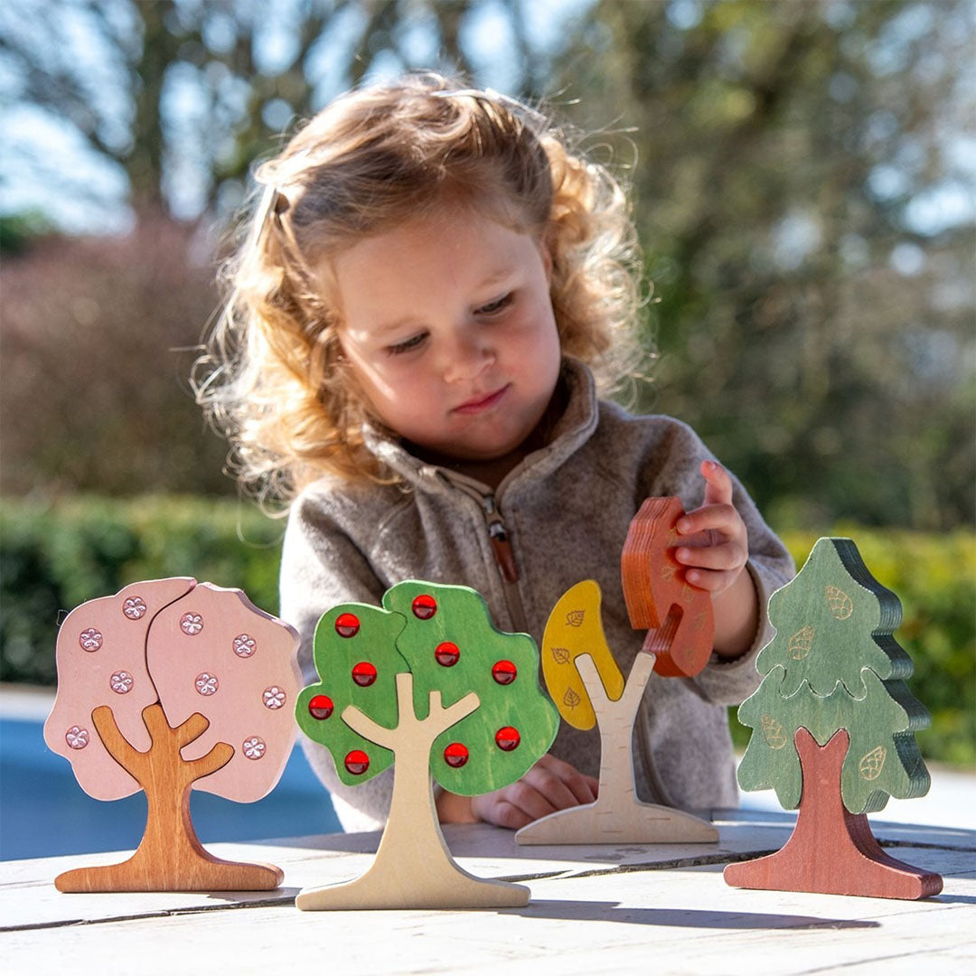 tickit puzzel bomen seizoenen - 4x3st | 2