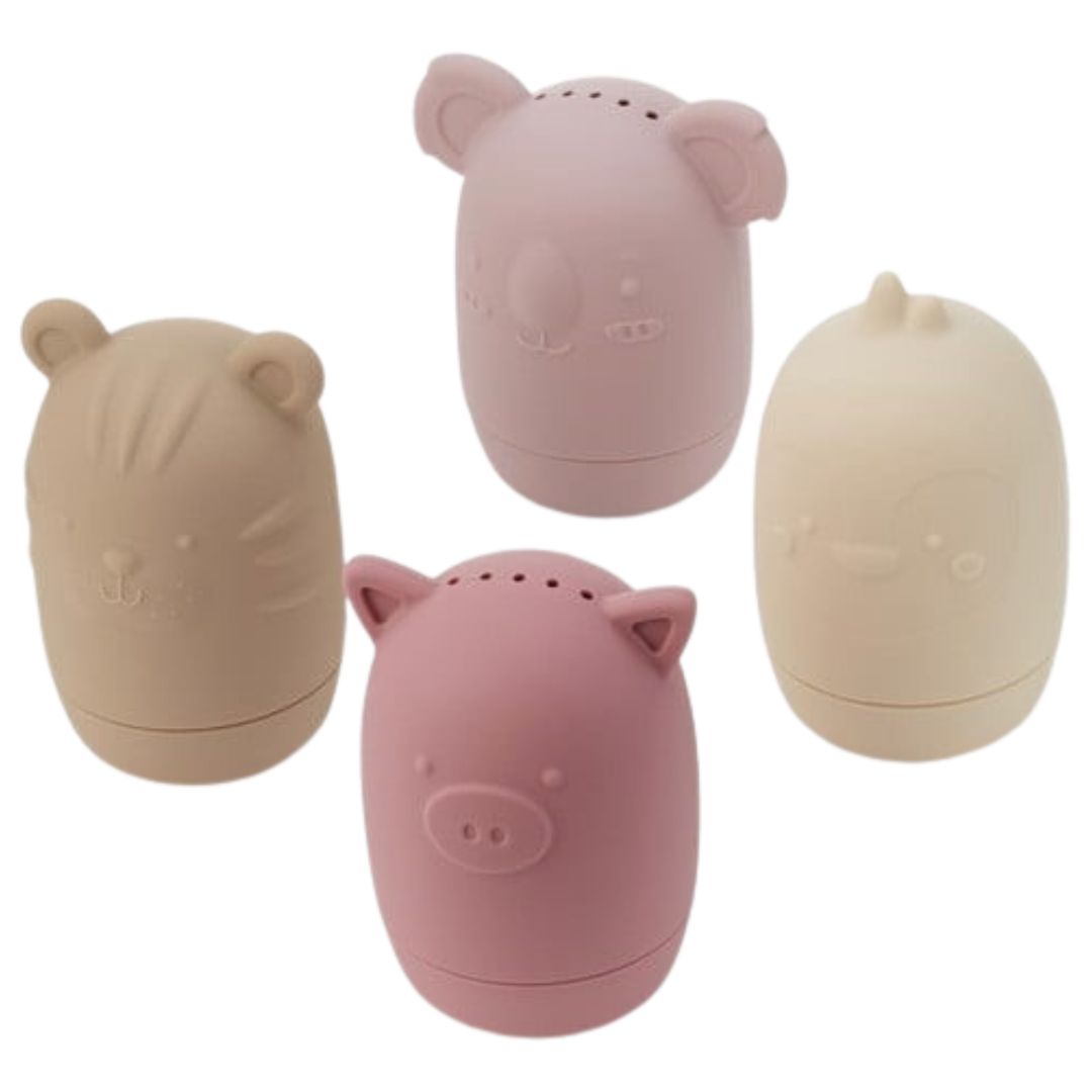 tickit silisoft waterspuiters - aarde - 4st | 1