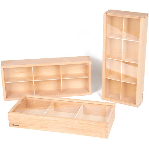 tickit sorteerbakken met deksel - 3st | 73462 | 0