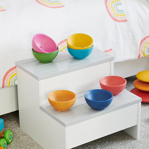 tickit sorteerschaaltjes regenboog - 7st | 73983 | 5