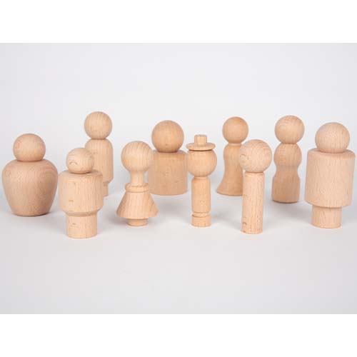 tickit speelfiguren community - 10st | 74009 | 1