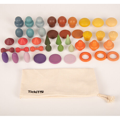tickit speelfiguren met symbolische kleuren - 42st | 74051 | 6