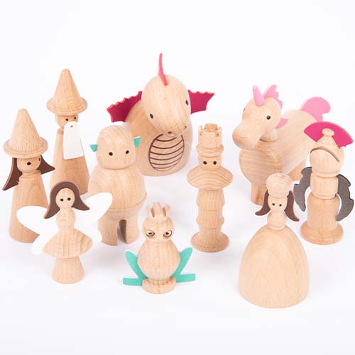tickit speelfiguren sprookjes - 10st | 73496 | 0