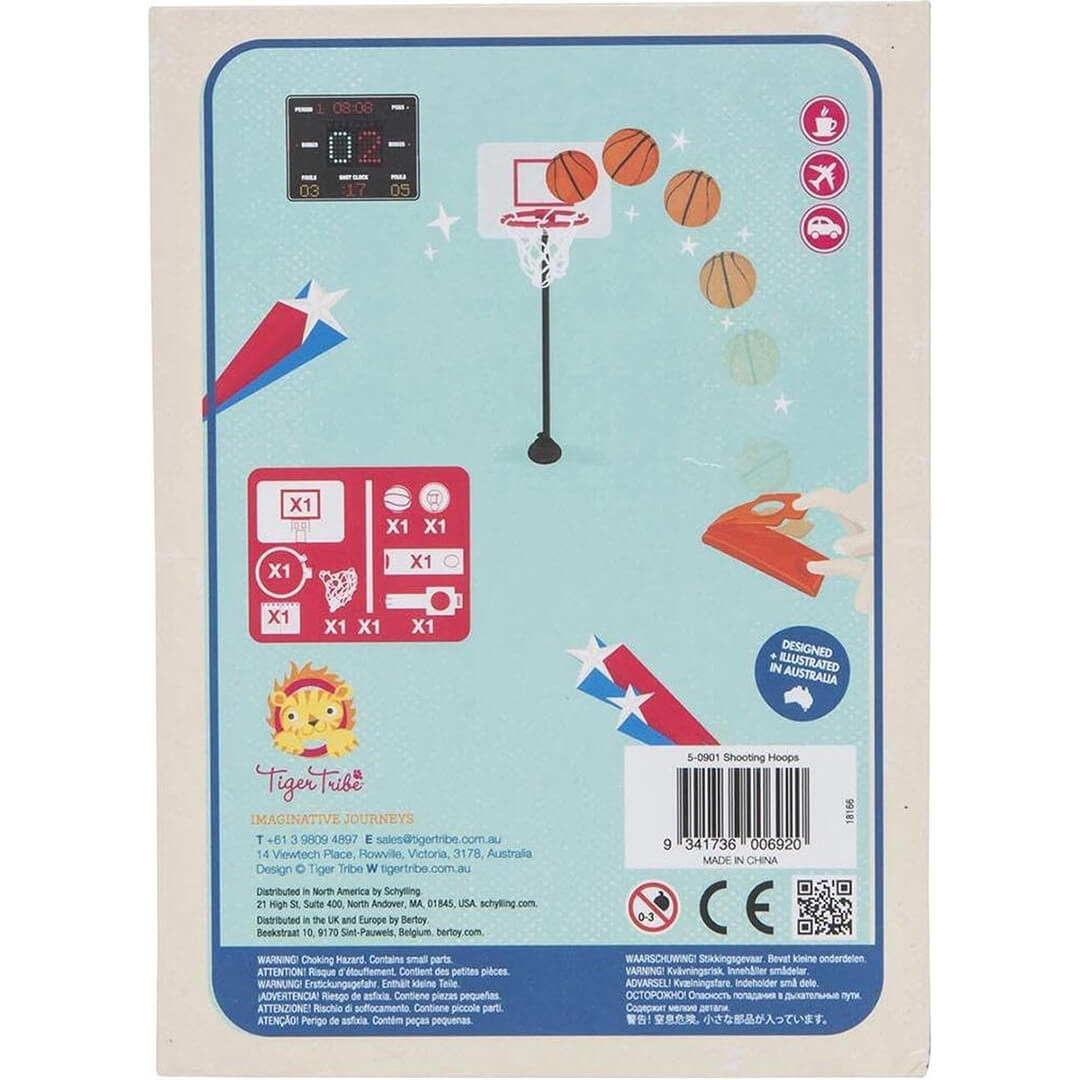 tiger tribe basketbalspel shooting hoops | 3750901 | 2