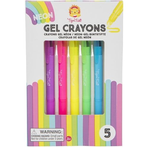 tiger tribe neon gel stiften (5st) | 3770125 | 1