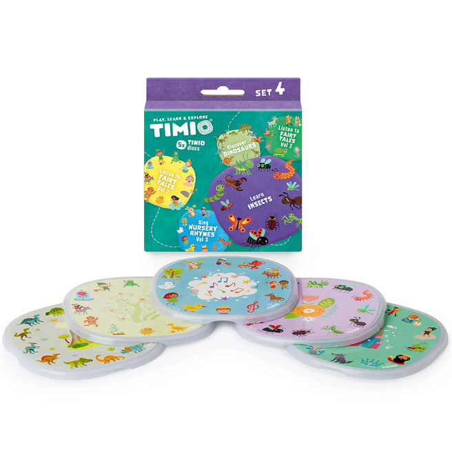 timio kindercd's - set 4  | TMDP04 | 0