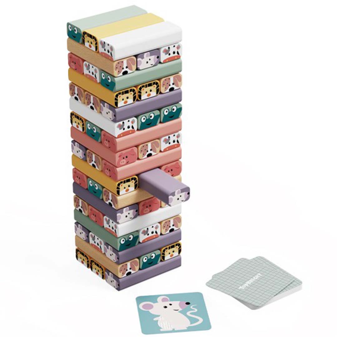 topbright houten wiebeltoren dieren | TOPB4734 | 1