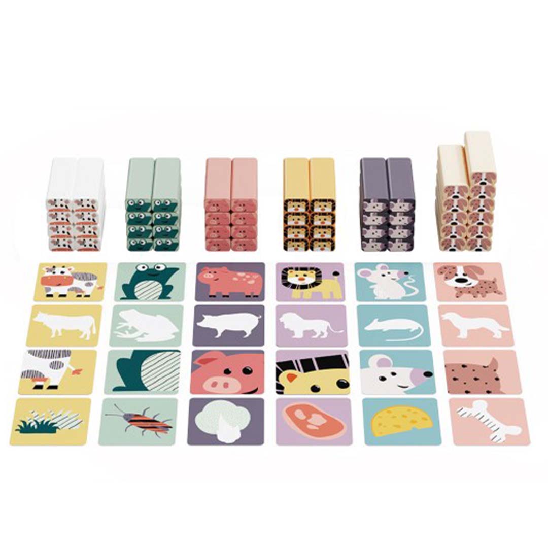 topbright houten wiebeltoren dieren | TOPB4734 | 2