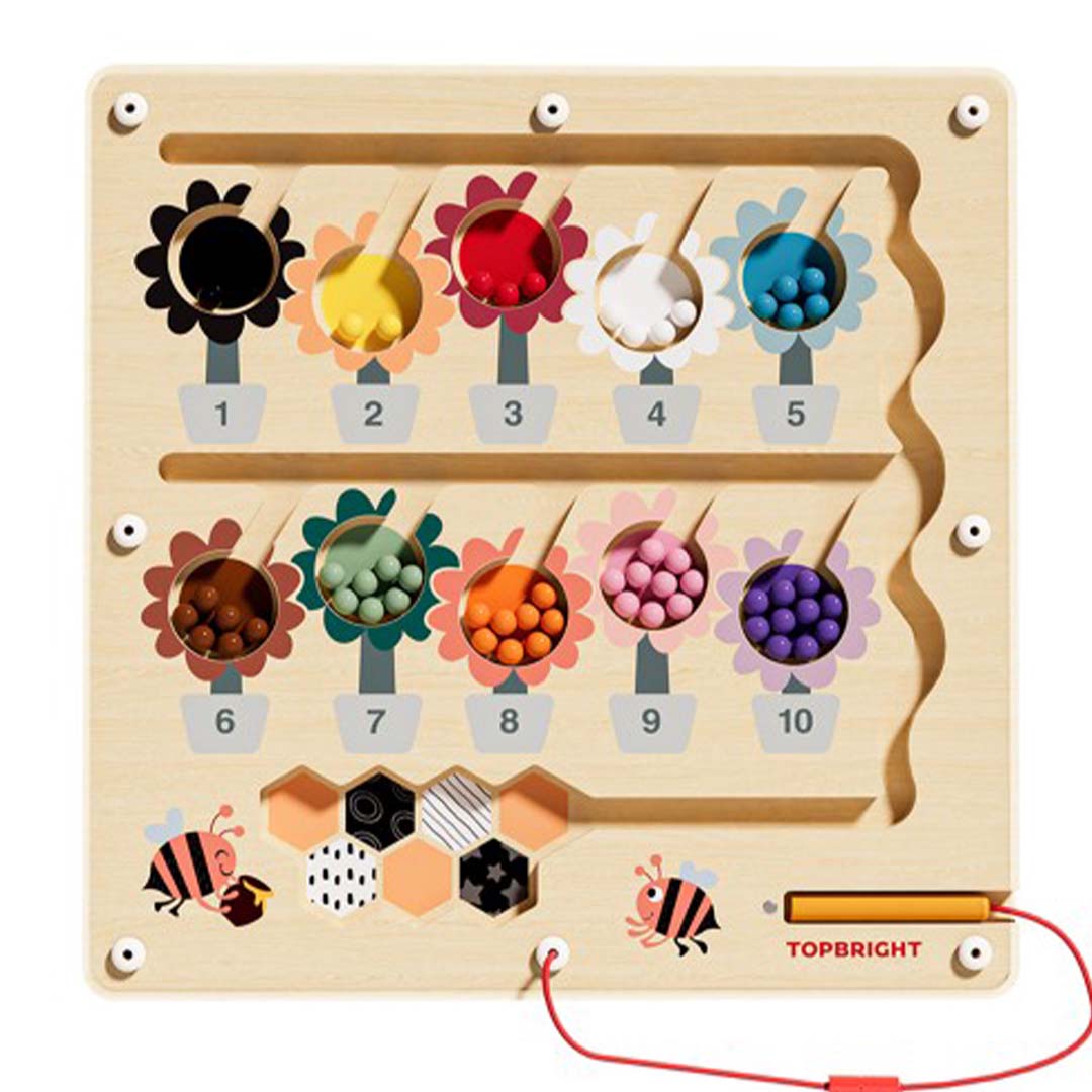 topbright magnetisch doolhof - busy bee | 5374 | 1