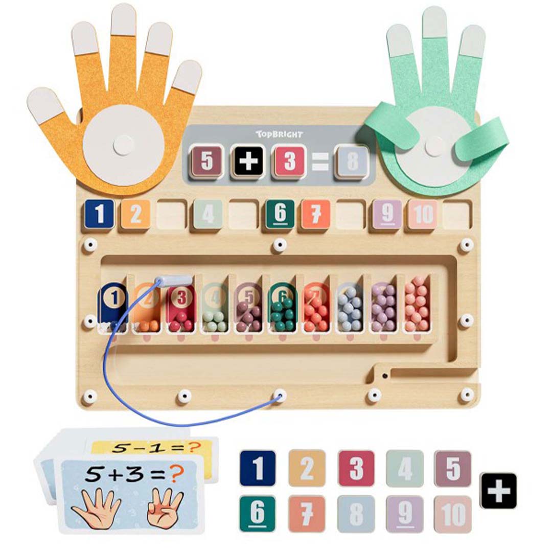 topbright rekenspel kralen en vingerrekenen | 5375 | 1