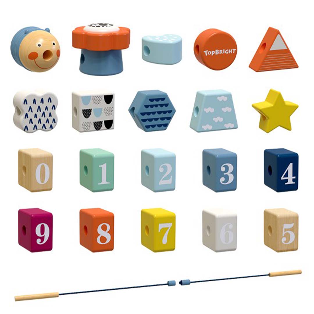 topbright rijgkralen rups | TOPB 3841 | 4