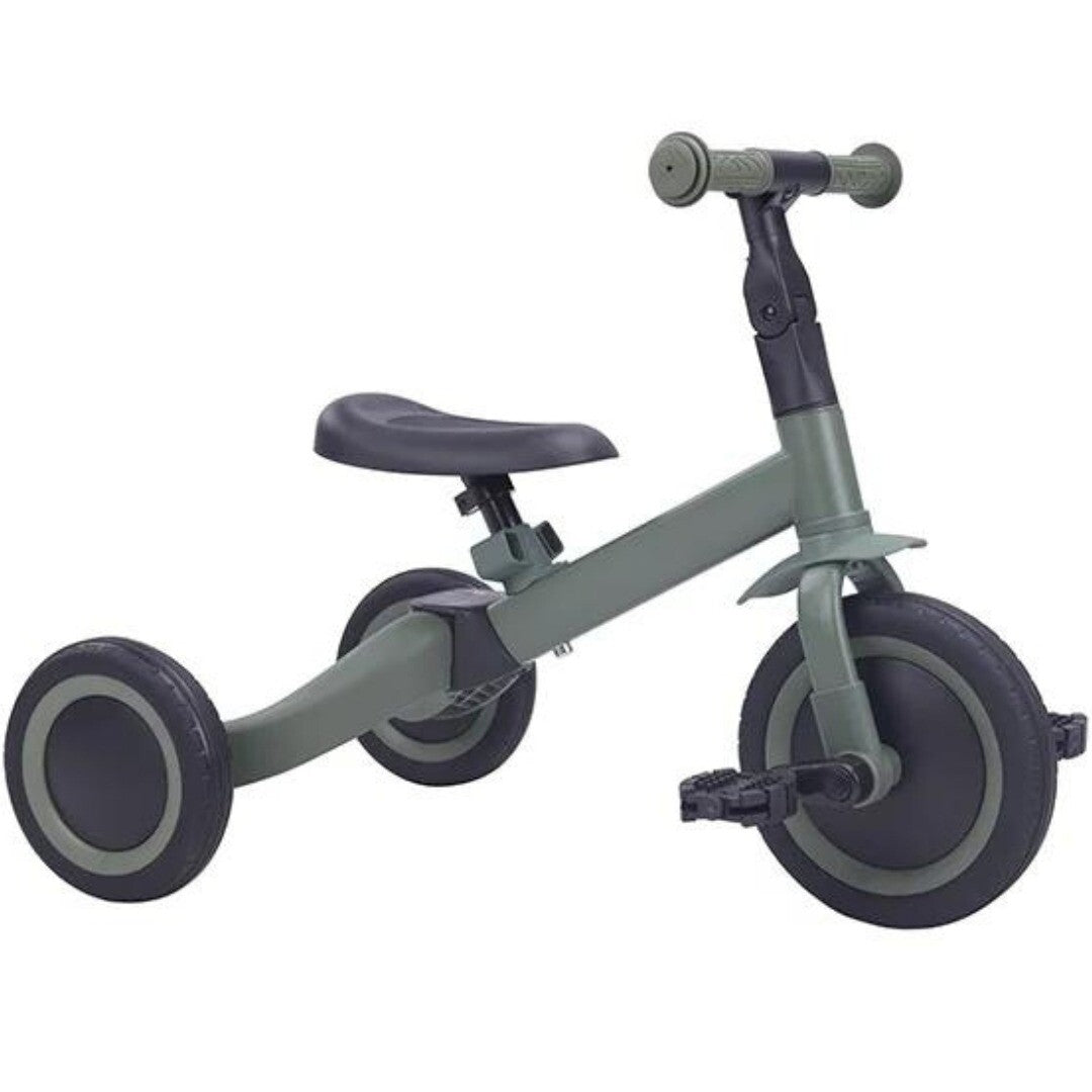 topmark 4-in-1 driewieler en loopfiets kaya - groen | T6079.GN0123 | 0
