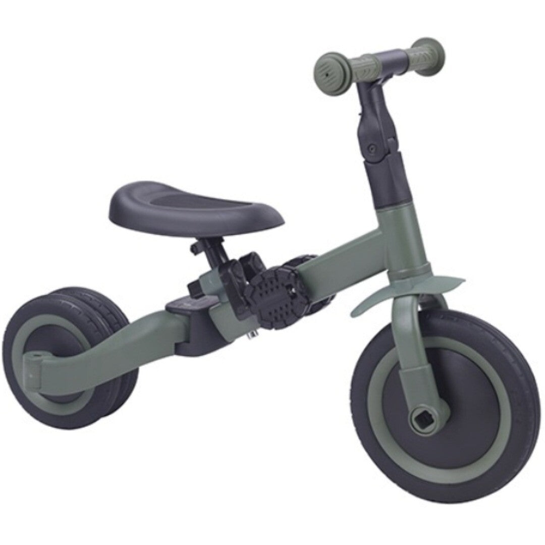 topmark 4-in-1 driewieler en loopfiets kaya - groen | T6079.GN0123 | 2