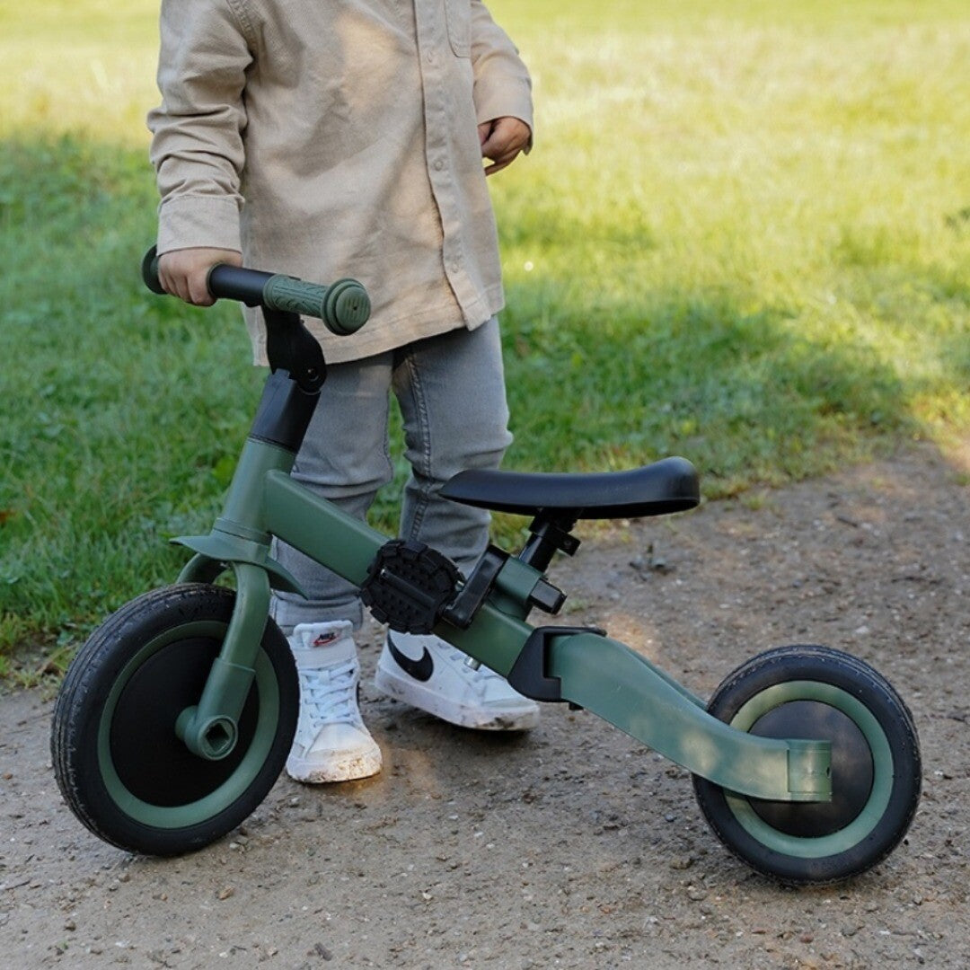 topmark 4-in-1 driewieler en loopfiets kaya - groen | T6079.GN0123 | 3