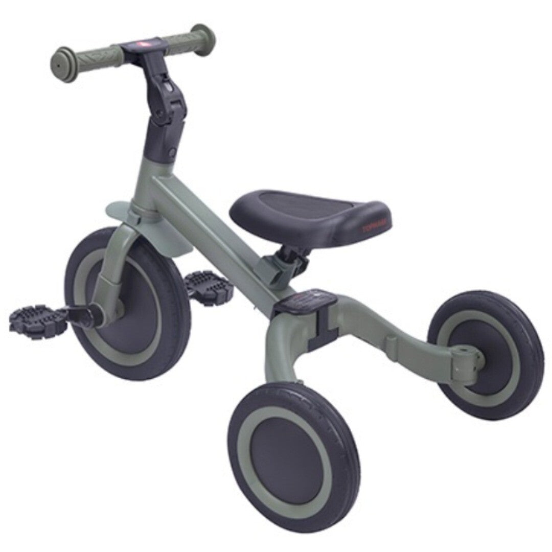 topmark 4-in-1 driewieler en loopfiets kaya - groen | T6079.GN0123 | 4