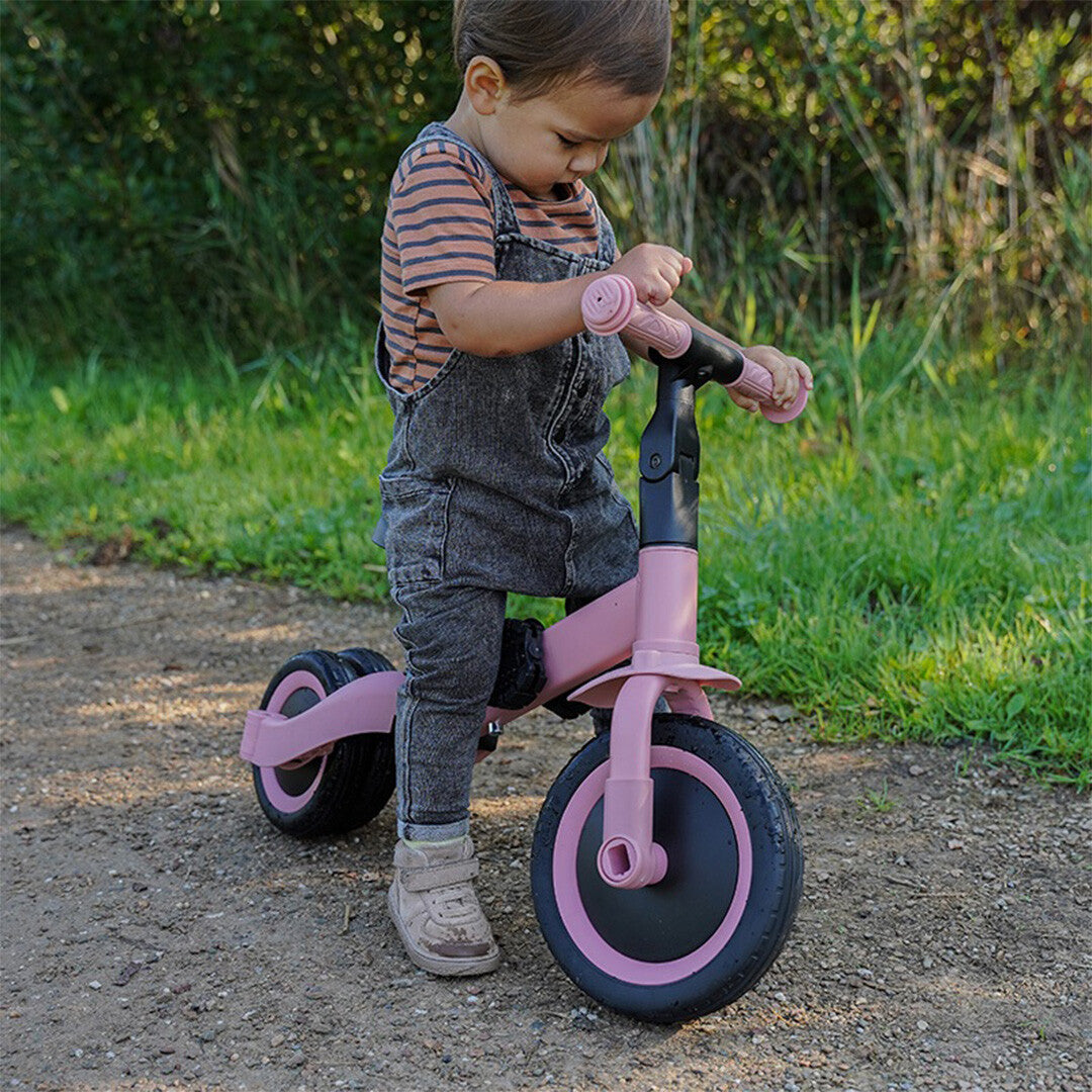 topmark 4-in-1 driewieler en loopfiets kaya - pink | T6079.PK0123 | 2
