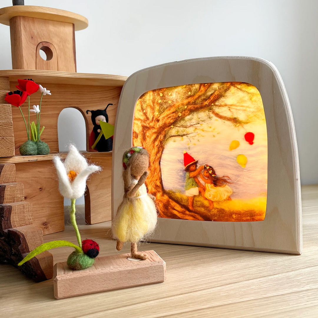 toverlux toverplaat voor toverlamp - herfstbos | EM-SIL-AB | 3