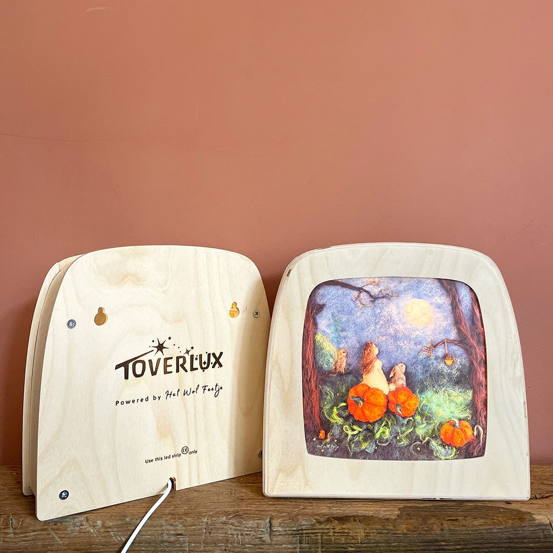 toverlux toverplaat voor toverlamp - herfstbos | EM-SIL-AB | 4
