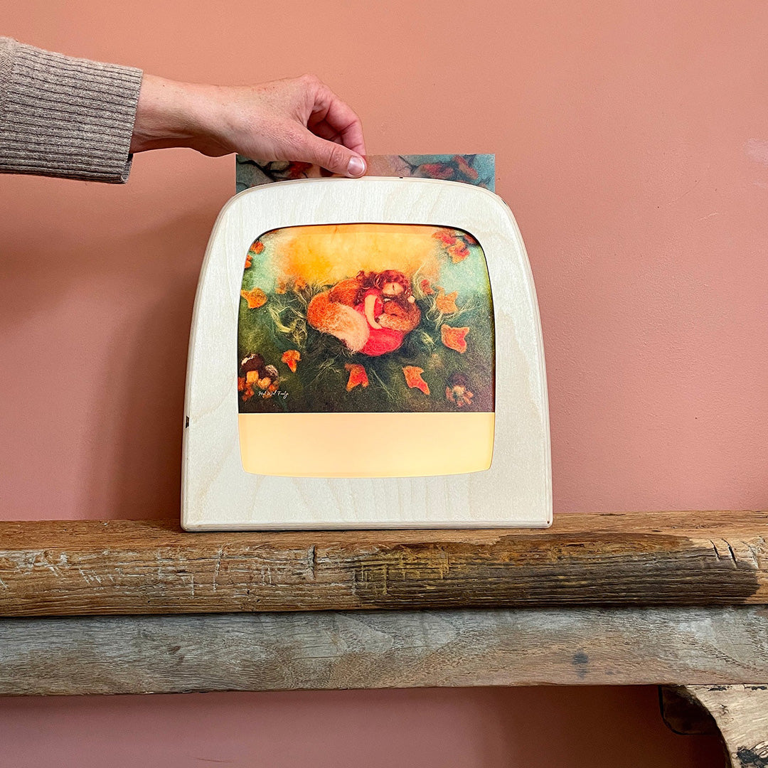 toverlux toverplaat voor toverlamp - lieveheersbeestje | MAG-SIL-41 | 3