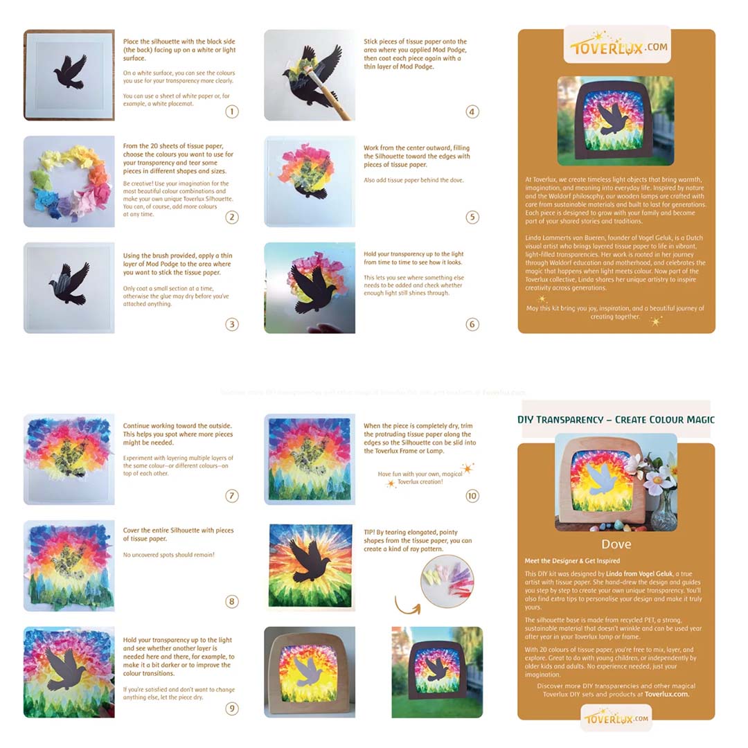 toverlux knutselpakket toverplaat - lente | DIY-TRA-DO | 3