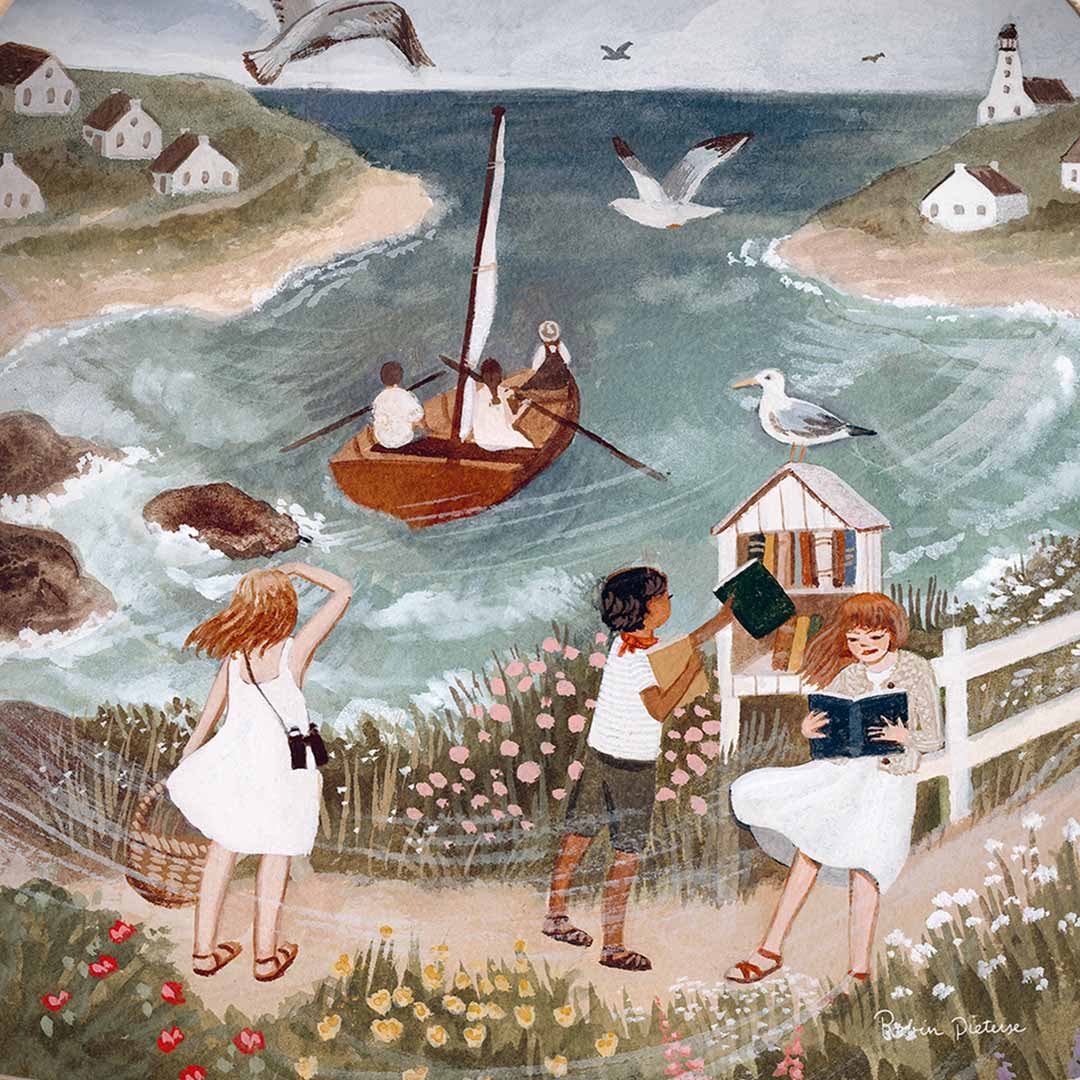 toverlux toverplaat voor toverlamp - aan de zee | RP-SIL-SA | 4