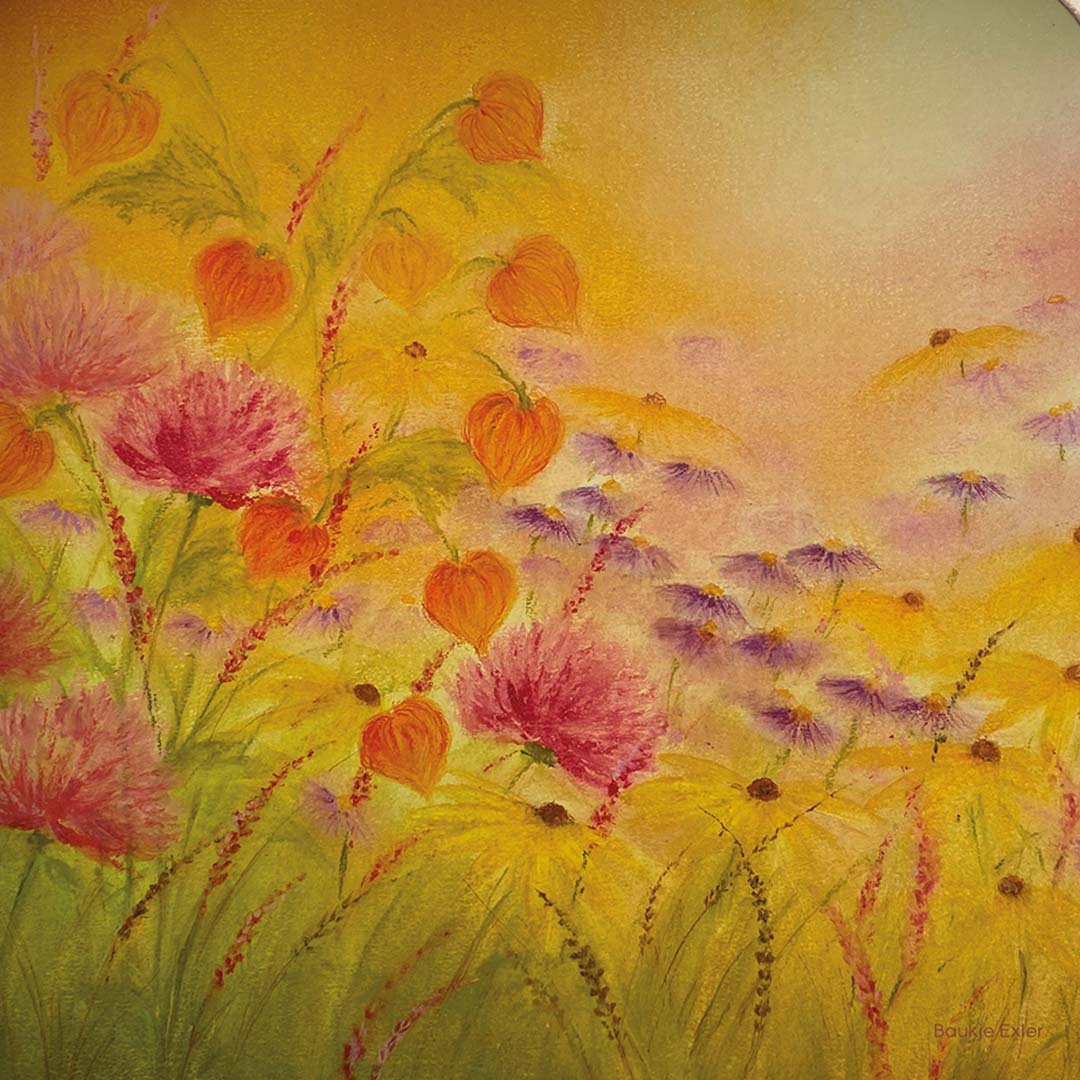 toverlux toverplaat voor toverlamp - amberkleurige velden | BA-SIL-AF | 