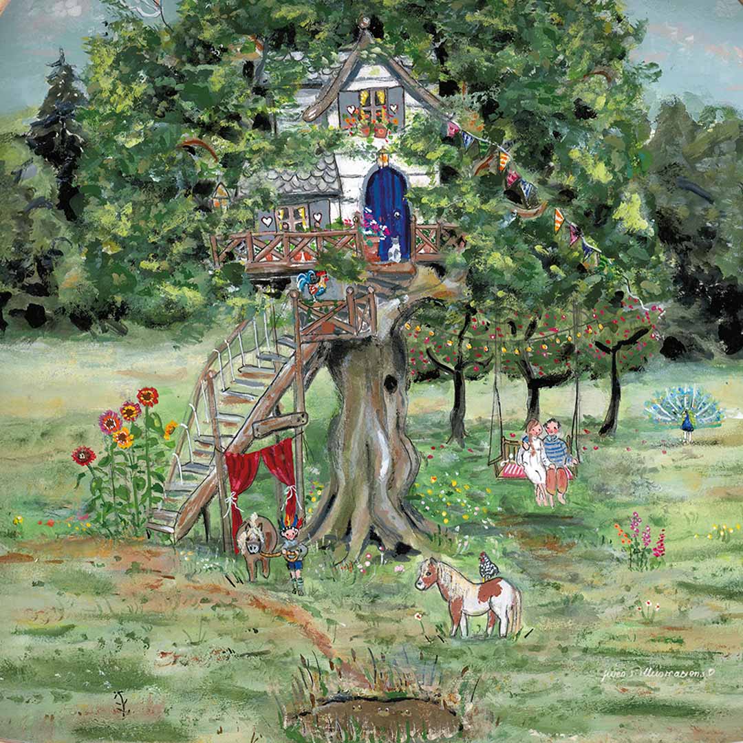 toverlux toverplaat voor toverlamp - boomhut | GI-SIL-TH | 4