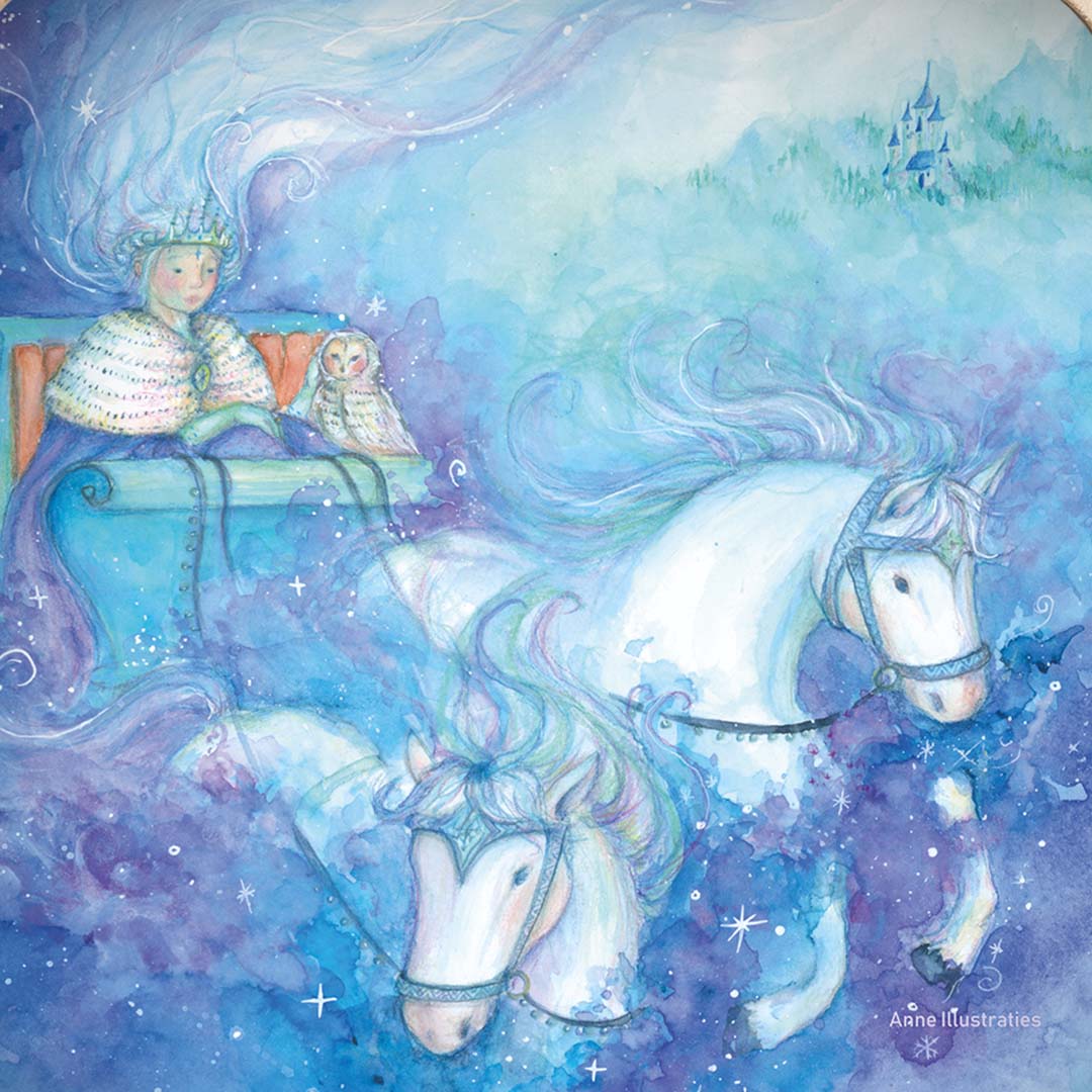 toverlux toverplaat voor toverlamp - ijskoningin | AI-SIL-IC | 3