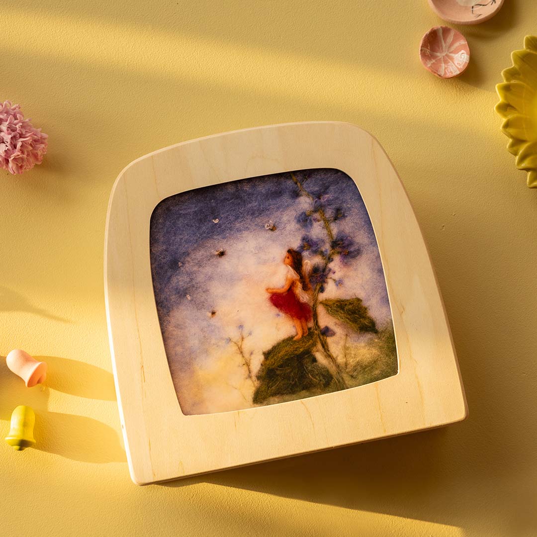 toverlux toverplaat voor toverlamp - kleine bijenhouder | HWF-SIL-BK | 1