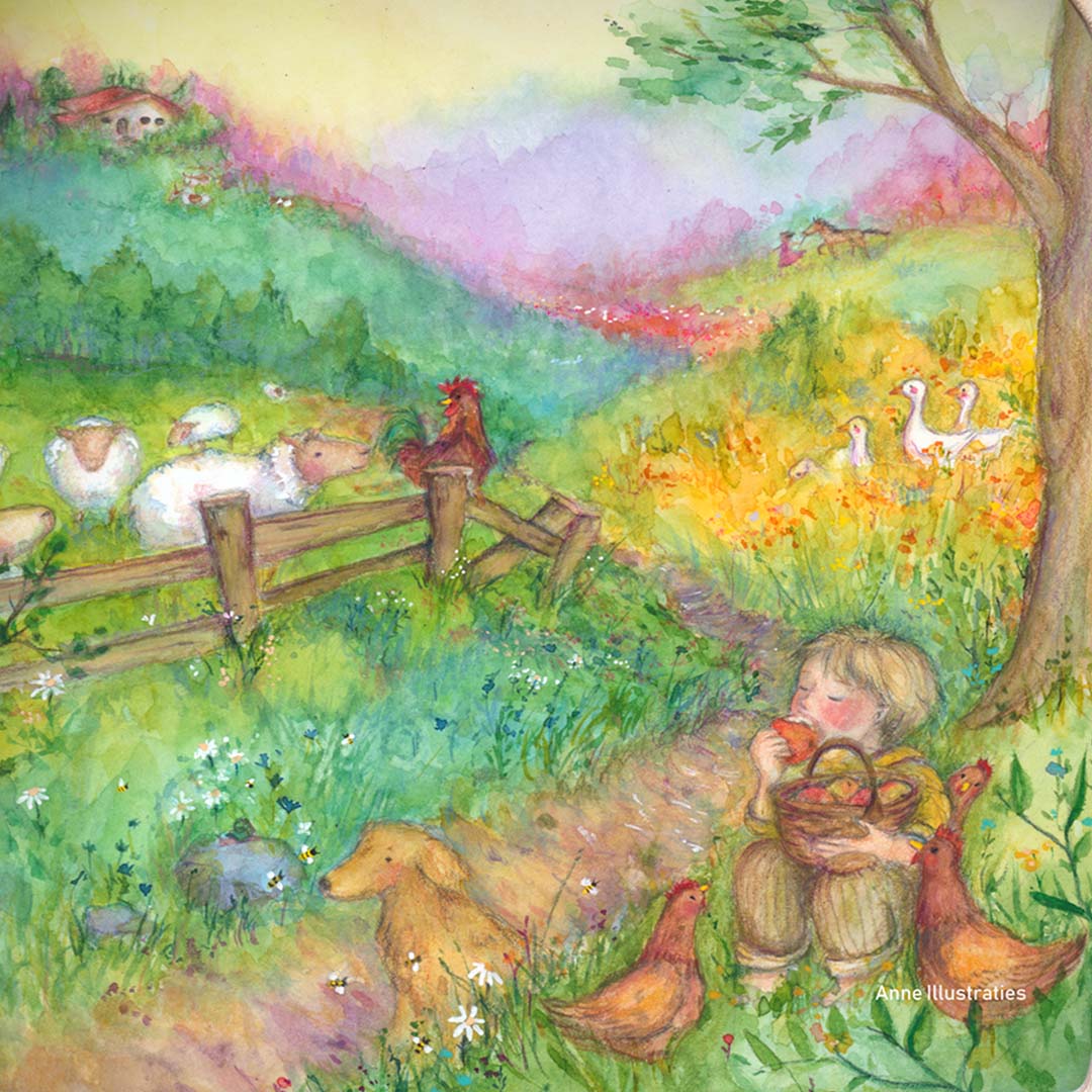 toverlux toverplaat voor toverlamp - leven op de boerderij | AI-SIL-FL | 