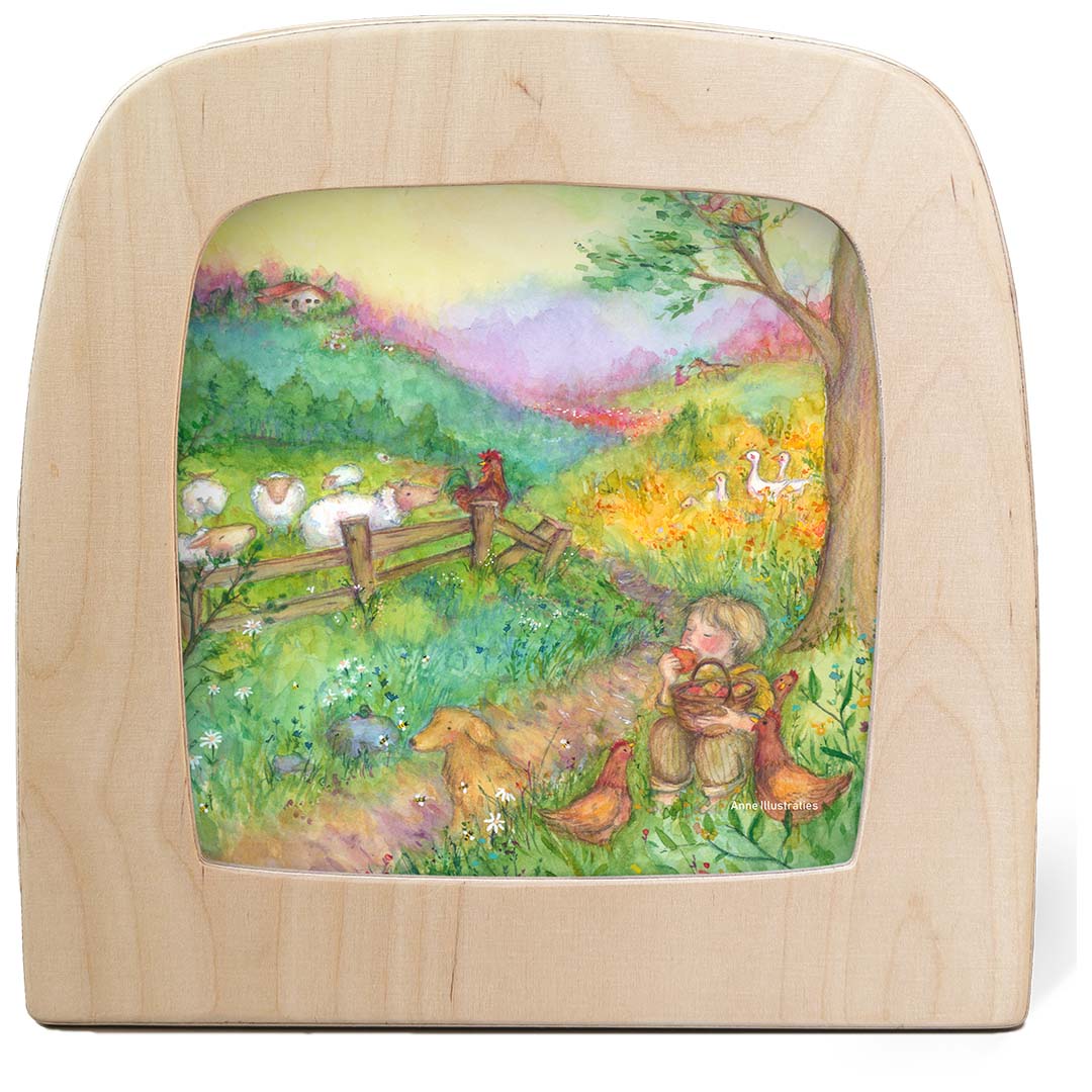 toverlux toverplaat voor toverlamp - leven op de boerderij | AI-SIL-FL | 2