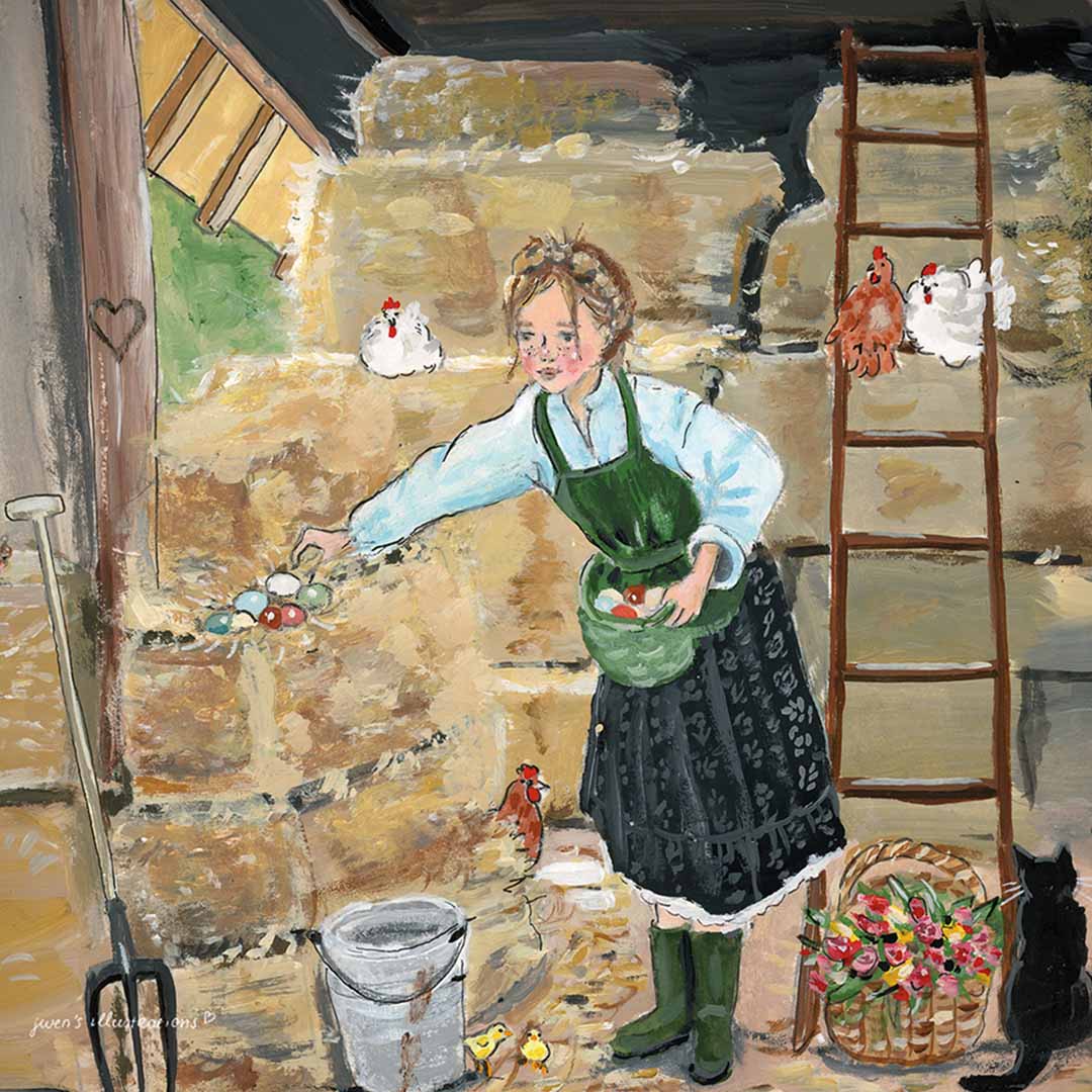 toverlux toverplaat voor toverlamp - leven op een boerderij | GI-SIL-BL | 
3