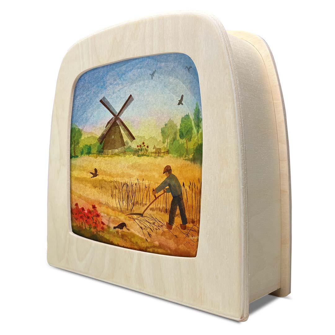 toverlux toverplaat voor toverlamp - molen | VG-SIL-WM | 4