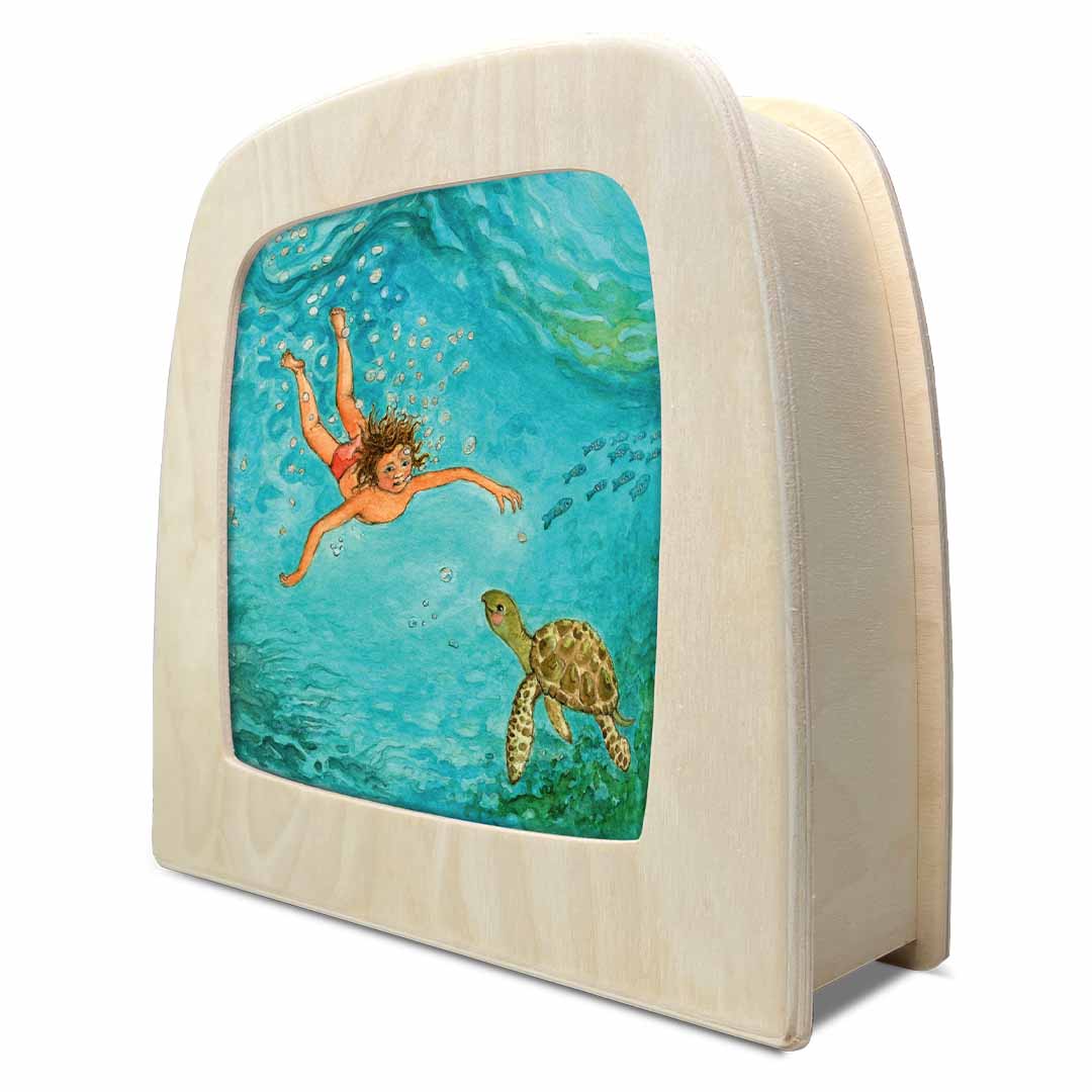 toverlux toverplaat voor toverlamp - schildpad | EM-SIL-TU | 2