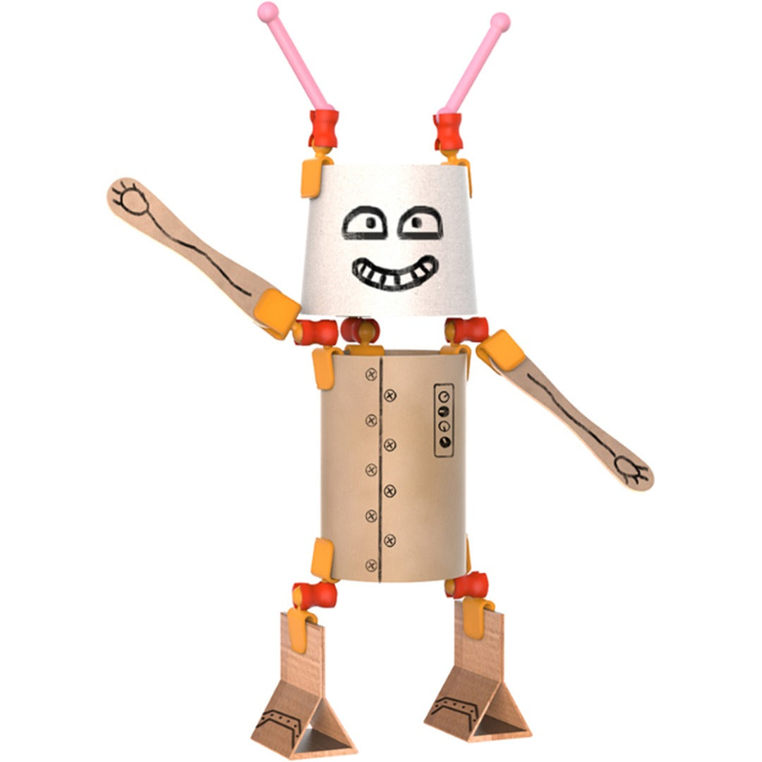 toyi bouwpakket arts and crafts robot | TY408683 | 4
