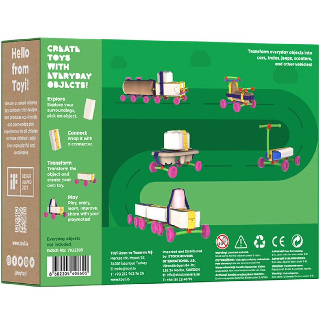 toyi bouwpakket basic vehicle | TY408702 | 1