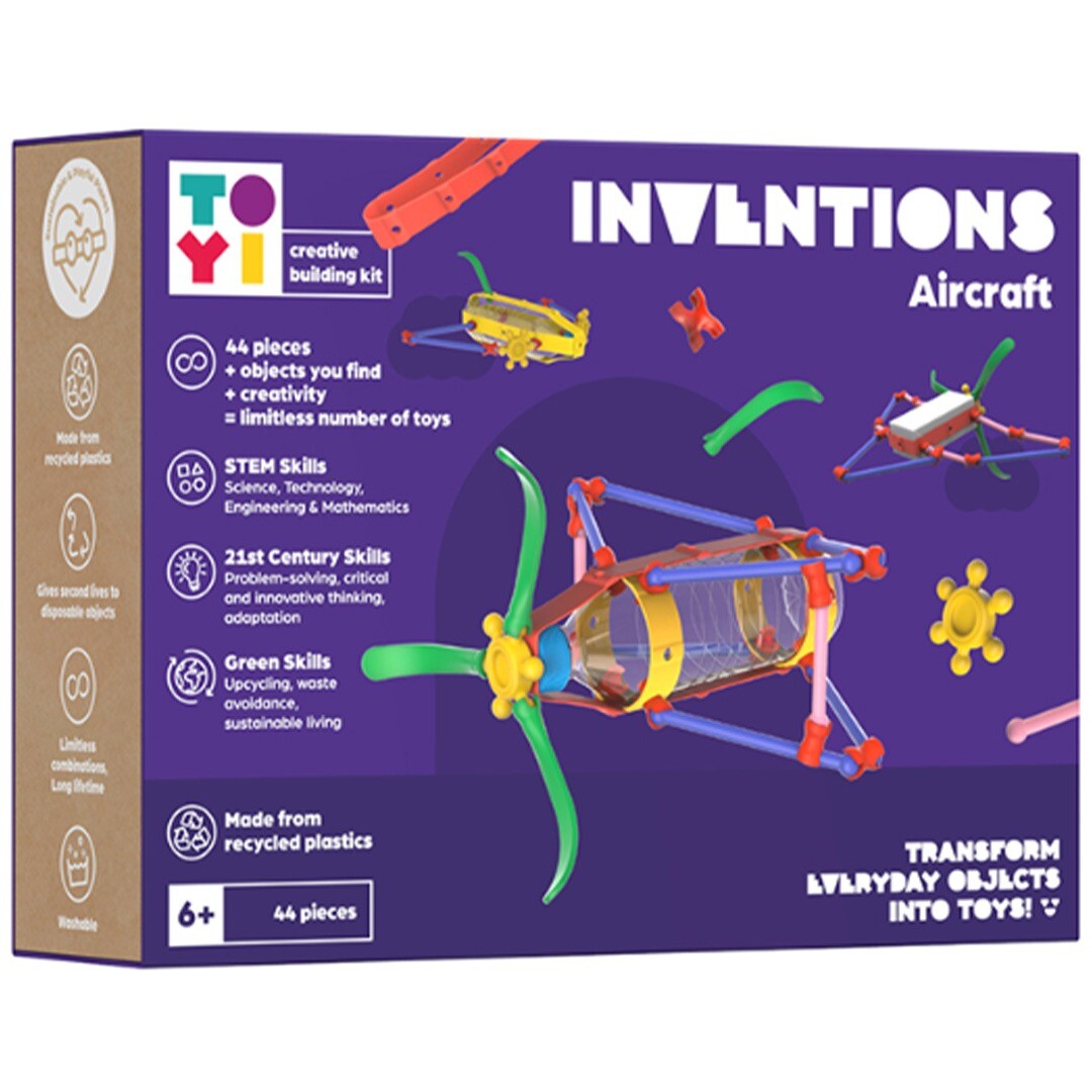 toyi inventions bouwpakket aicraft | TY408652 | 0