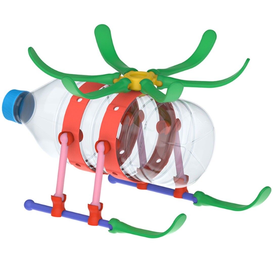 toyi inventions bouwpakket helicopter | TY408651 | 3