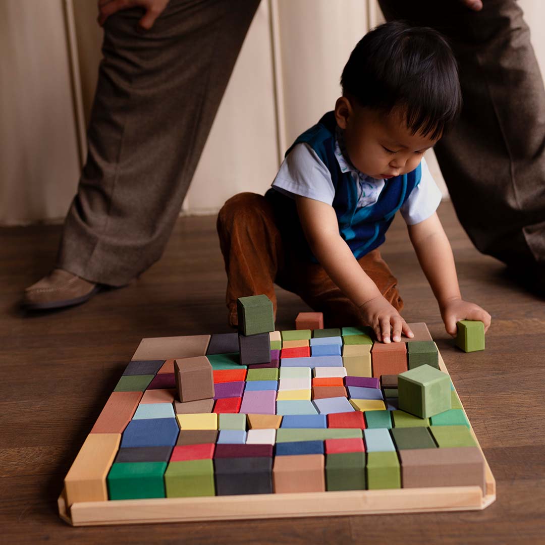 toyto bouwblokken oddy cubes - 82st | TOY201 | 2