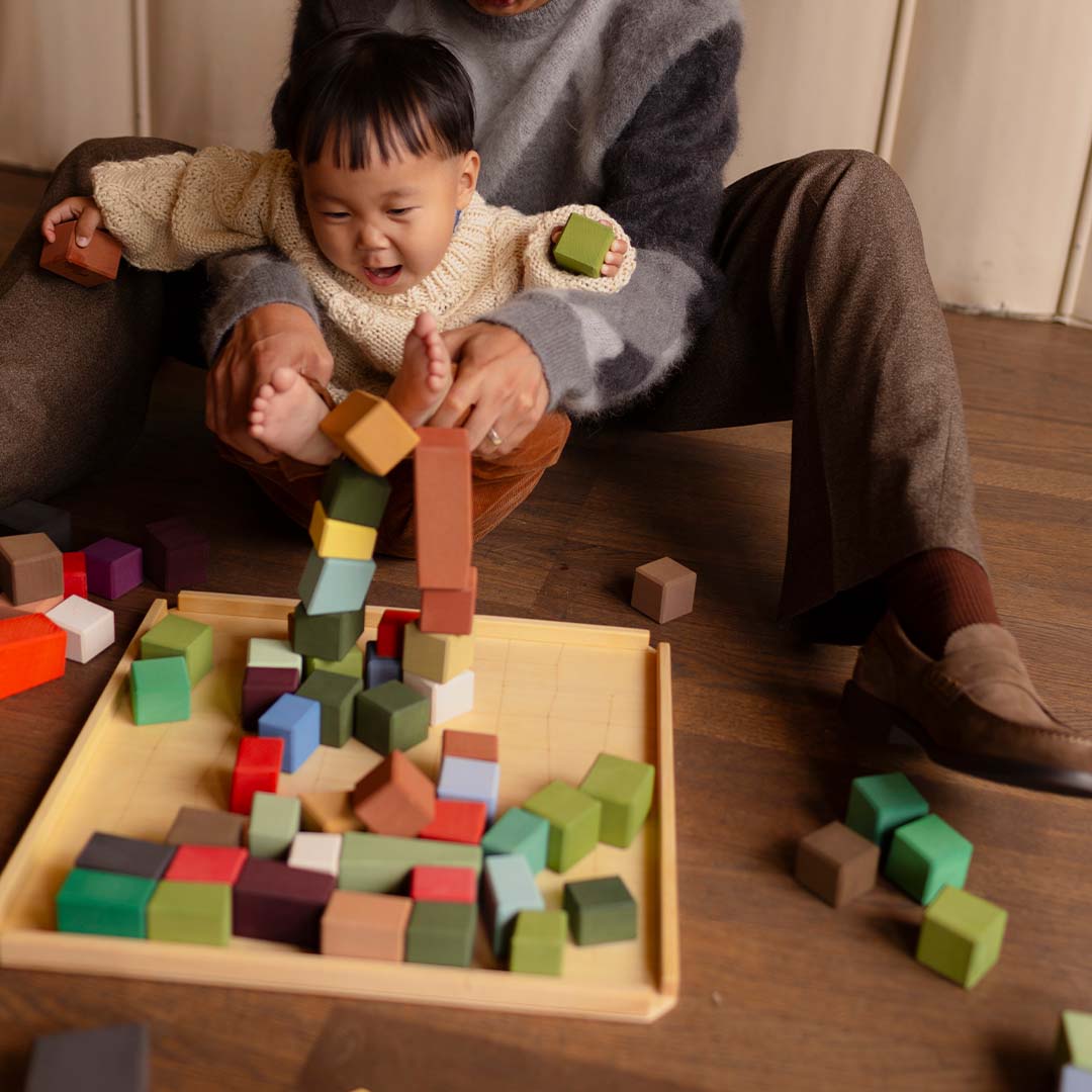 toyto bouwblokken oddy cubes - 82st | TOY201 | 3