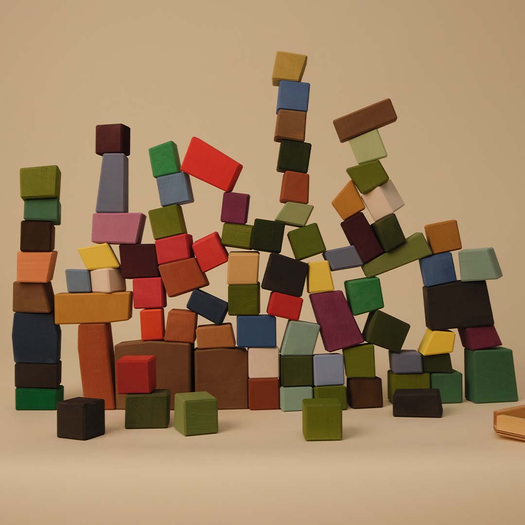 toyto bouwblokken oddy cubes - 82st | TOY201 | 5