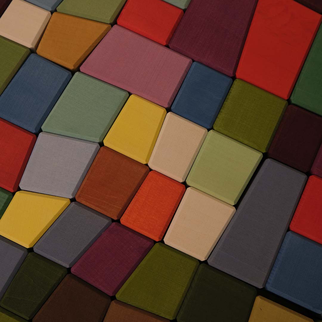 toyto bouwblokken oddy cubes - 82st | TOY201 | 6