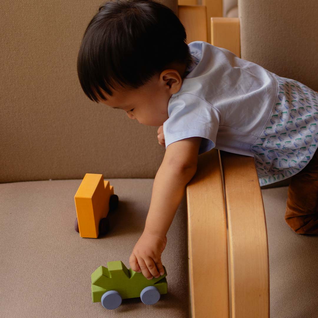 toyto stapelauto's quartet vehicle - 4st | TOY501 | 4