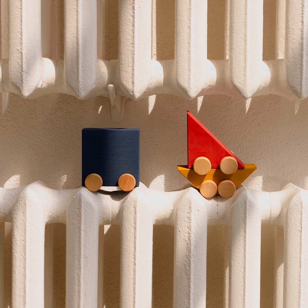 toyto stapelauto's trio vehicle - 3st | TOY502 | 2