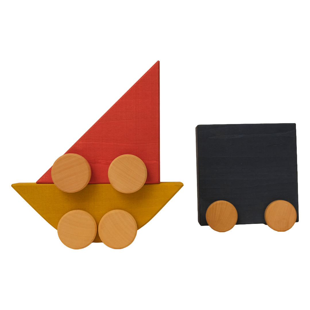 toyto stapelauto's trio vehicle - 3st | TOY502 | 5