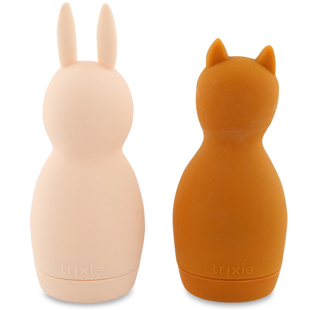 trixie badspeeltjes mrs. rabbit en mr. fox | 37-677 | 2